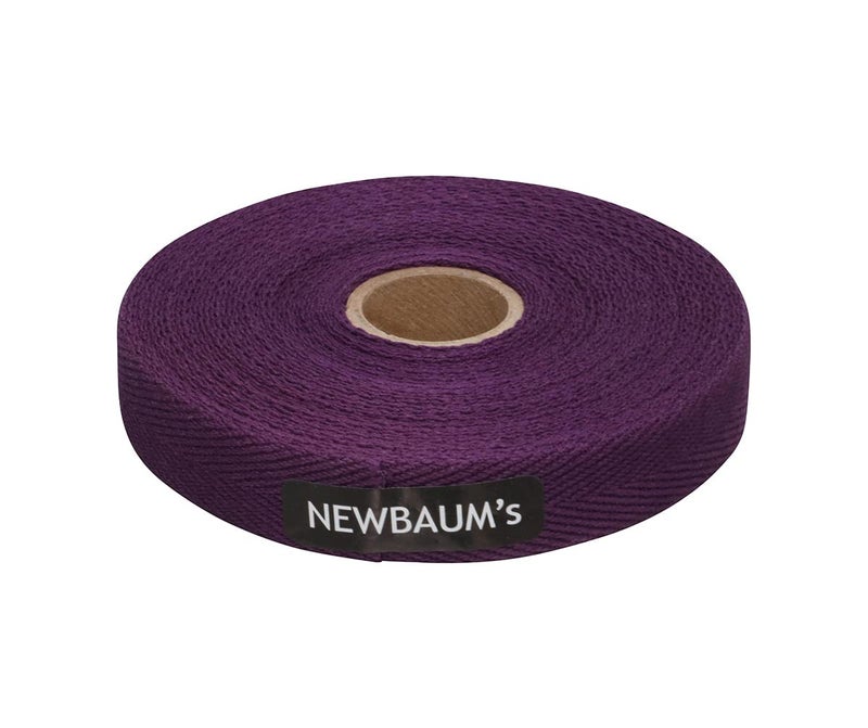 Newbaum's Cotton Cloth Tape, 30ft Roll (Grip Tape for Lyra Hoop, Trapeze and Bike Handlebars) (Eggplant) - Image 1